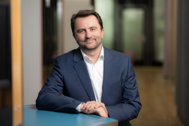 Generální ředitel skupiny ČSOB Aleš Blažek