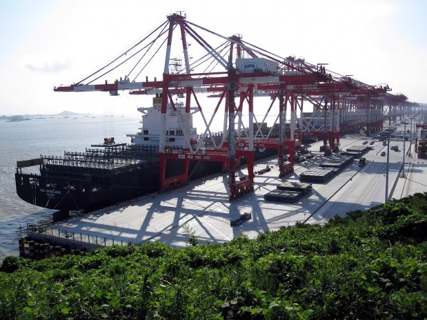Šanghajský přístav - nejrušnější přístav světa