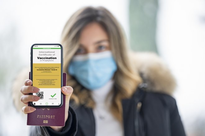 digitální certifikát, očkování, cestováni v covidu