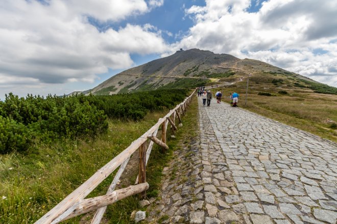 Cesta na Sněžku