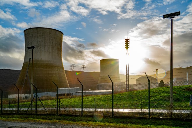 jaderná elektrárna, ilustrační foto