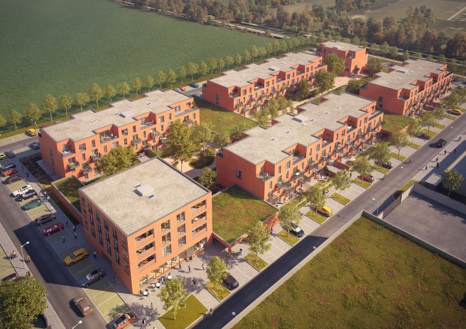 DRFG zahájila výstavbu rezidenčního projektu 3 Dvory v Újezdu u Brna