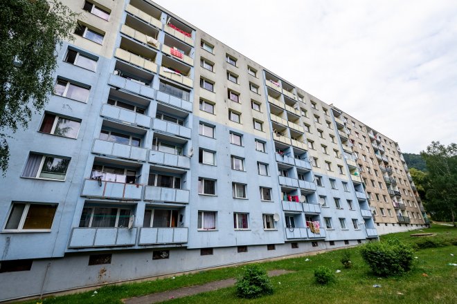 sídliště Mojžíř v Ústí nad Labem