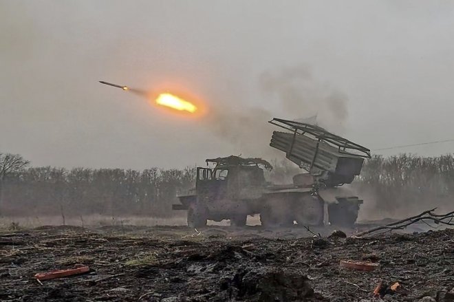 Ruský samohybný raketomet „Grad“