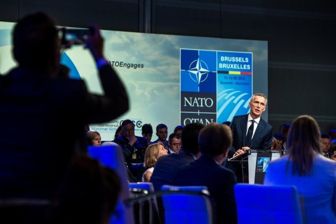 Generální tajemník NATO Jens Stoltenberg