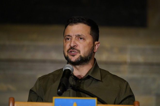 Ukrajinský prezident Volodymyr Zelenskyj