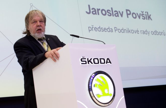 Jaroslav Povšík, předseda Podnikové rady odborů ve Škoda Auto a také znovuzvolený člen dozorčí rady firmy