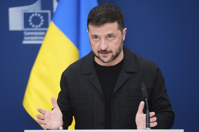 Ukrajinský prezident Volodymyr Zelenskyj