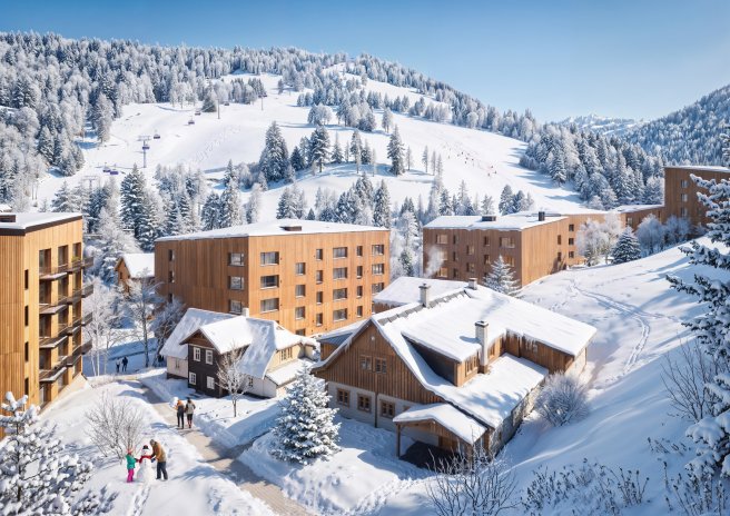 Krkonoše dostanou resort jako z Alp. Nabídne wellness i sjezdovku za dveřmi