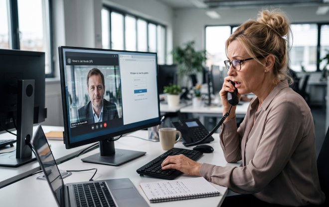 Nové hackerské útoky probíhají pomocí virtuálních AI klonů managerů