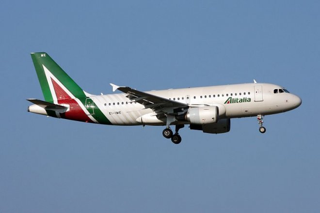 Alitalia, ilustrační foto