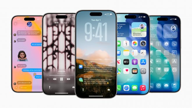 Nový design iOS 26
