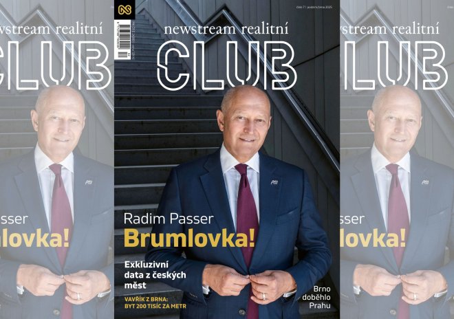 Brno přebírá otěže: Vychází sedmé číslo magazínu Realitní Club s Radimem Passerem na titulce