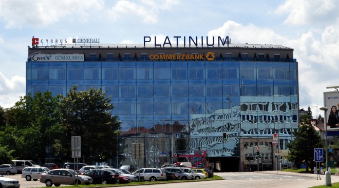 Platinum, kancelářská budova v Brně na Veveří