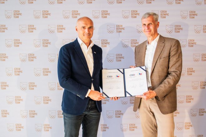 Novým generálním partnerem Českého olympijského týmu se pro roky 2025 až 2029 stává průmyslová a technologická skupina CSG miliardáře Michala Strnada.