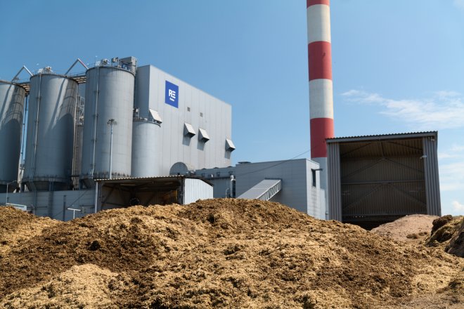 Elektrárna společnosti ResInvest Energy Polska v Chorzówě