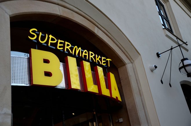 supermarket Billa Stará Celnice Praha