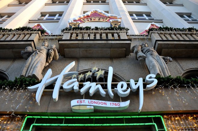 Hamleys Praha v ulici Na Příkopě