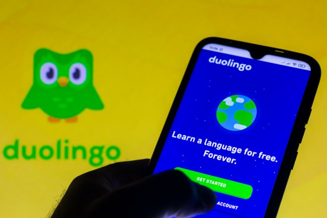 Duolingo aplikace