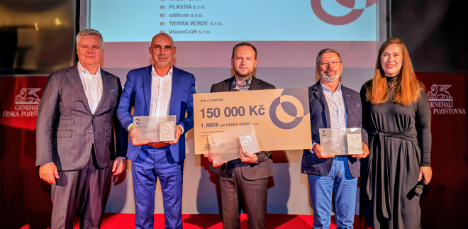 Vítězové letošního ročníku soutěže SME EnterPRIZE