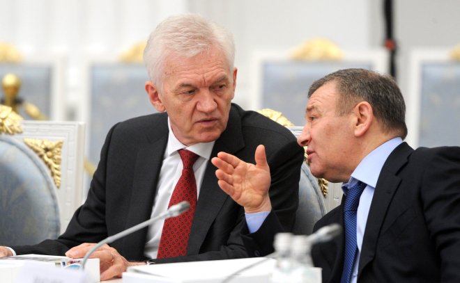 Gennadij Timočenko (vlevo)