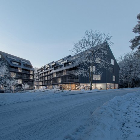 V Harrachově je rušno. Začíná se tam stavět další moderní hotel