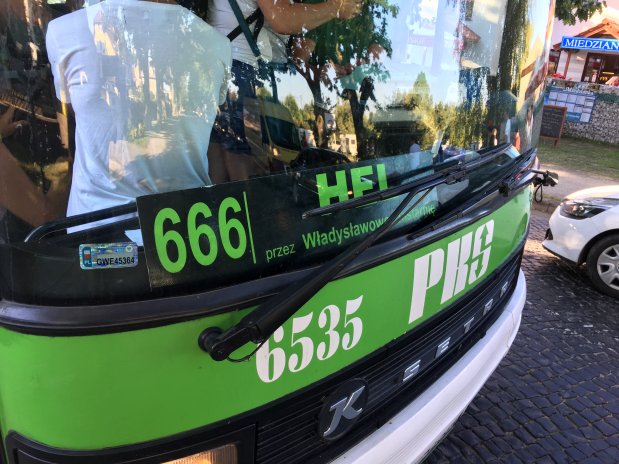 Polský dopravce zruší autobusovou linku 666 na poloostrov Hel