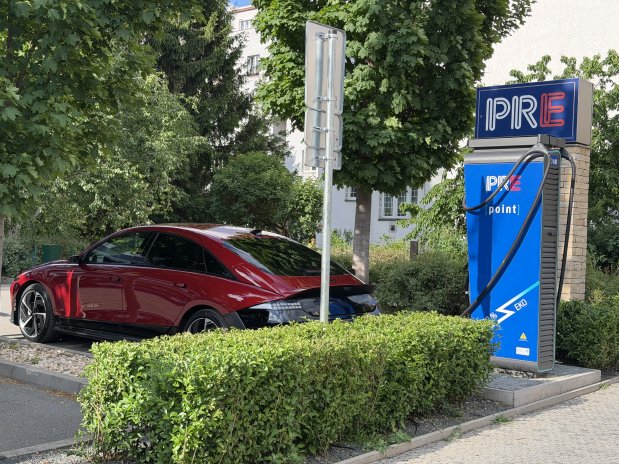 Dobíjecí stanice PRE