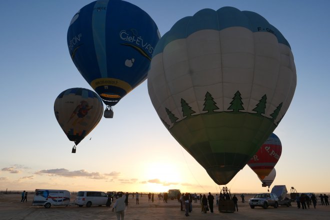 Balóny nad ostrovem Djerba