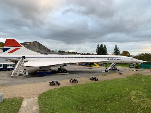 Letoun s registrací G-BBDG v Brooklands Museum