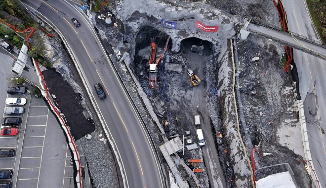 Metrostav razí další tunel v Norsku