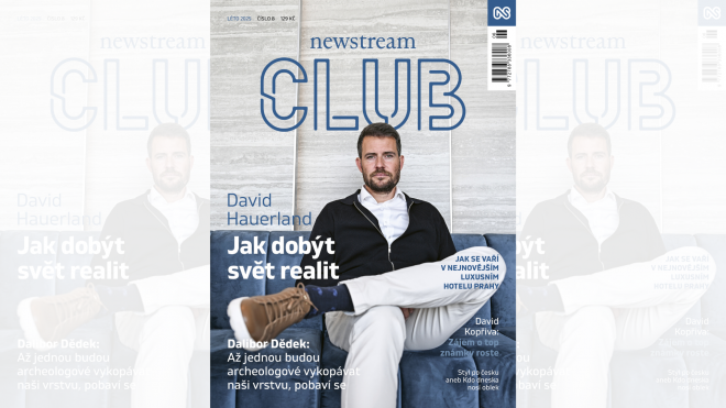 Obálka magazínu Newstream CLUB 8