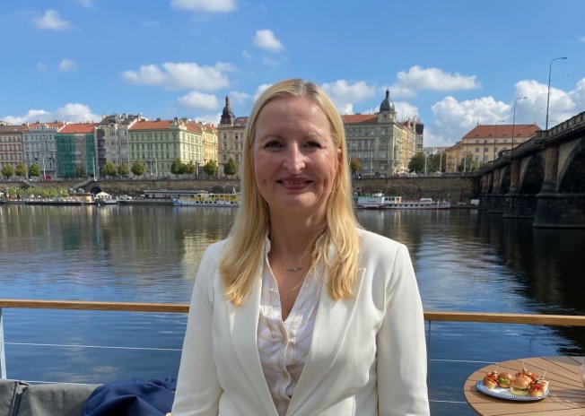 Monika Truchlíková, generální ředitelka Modré pyramidy stavební spořitelny ze skupiny Komerční banky