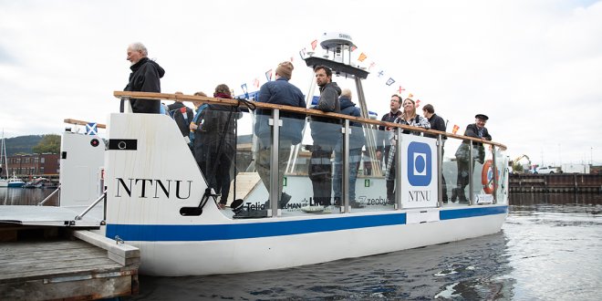 Nenápadná automatická převozní loď v Trondheimu naznačuje možné změny v automatické přepravě cestujících.