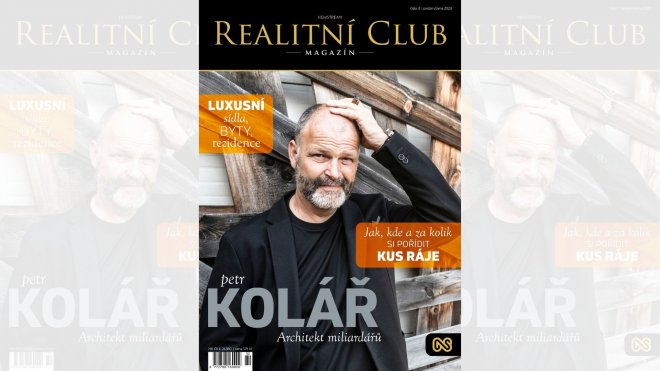 Obálka nového magazínu Realitní Club 3