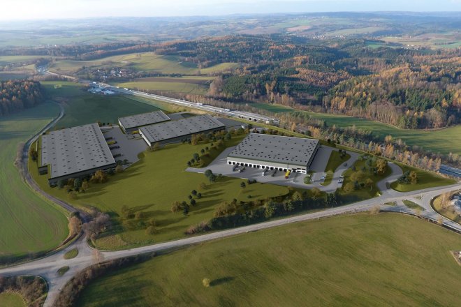 Sázava Logistics Park v Ostředku