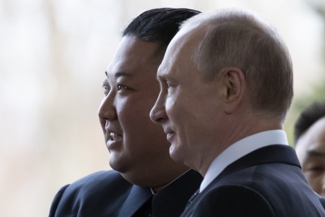 Kim Čong-un, Vladimir Putin