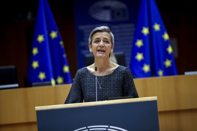 Margrethe Vestagerová, evropská komisařka pro hospodářskou soutěž