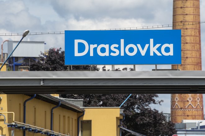 Draslovka Holding, výrobní závod v Kolíně