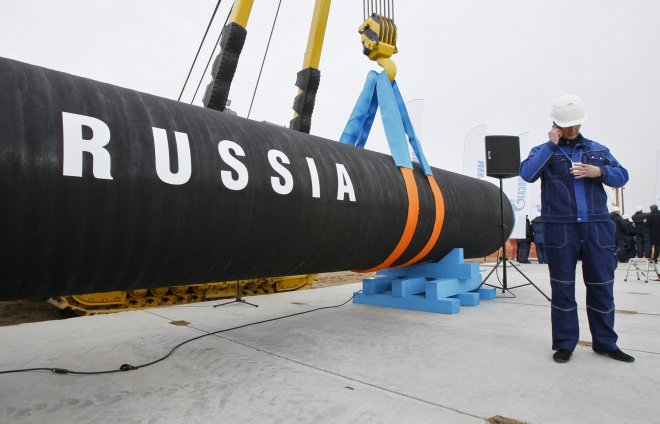 Nord Stream 2, výstavba plynovodu, ilustrační foto