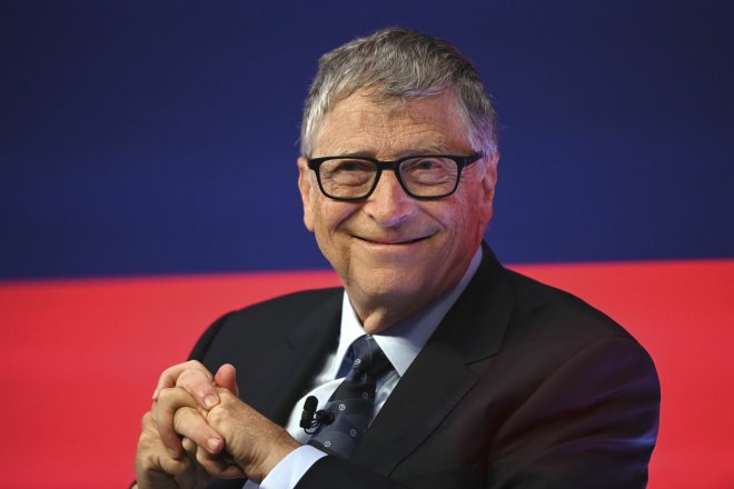 Bill Gates během Global Investment Summit v Londýně 19. října 2021