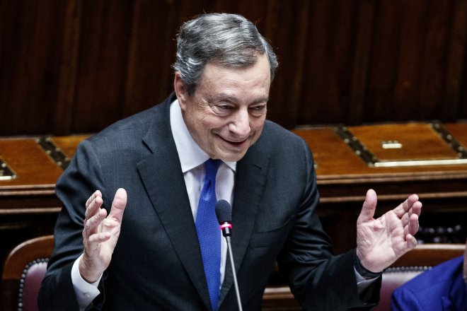 Mario Draghi, italský premiér podal demisi