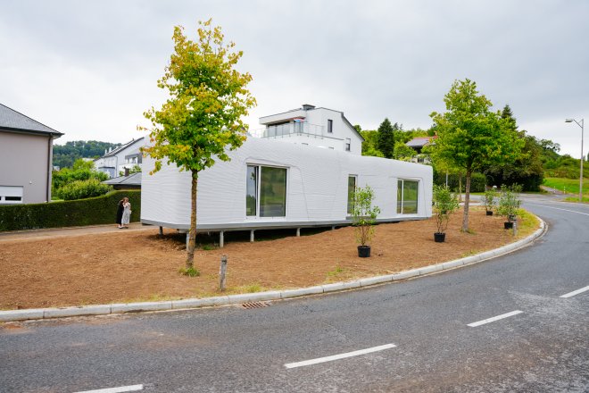 Češi v Lucembursku postavili první 3D tištěný dům z betonu