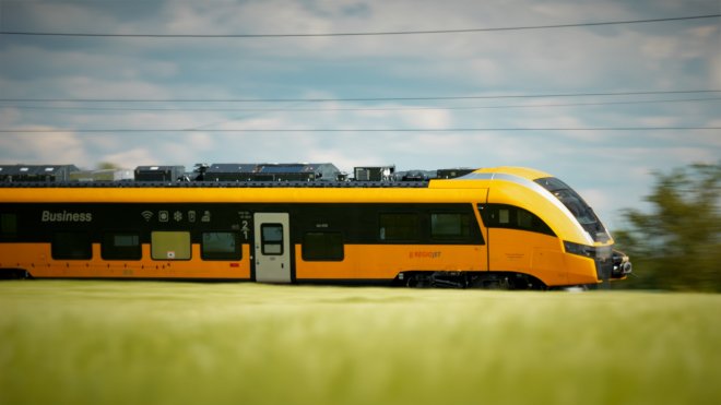 RegioJet posílá na linku R9 nové elektrické jednotky PESA