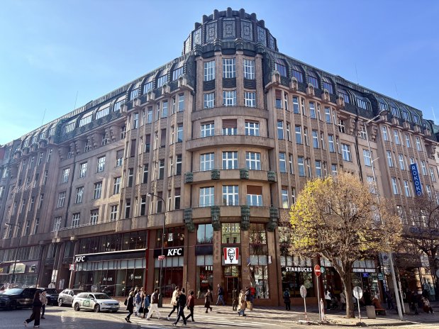 Holding Koh-i-noor koupil secesní palác na Václavském náměstí.