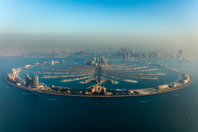 Palm Jumeirah v Dubaji