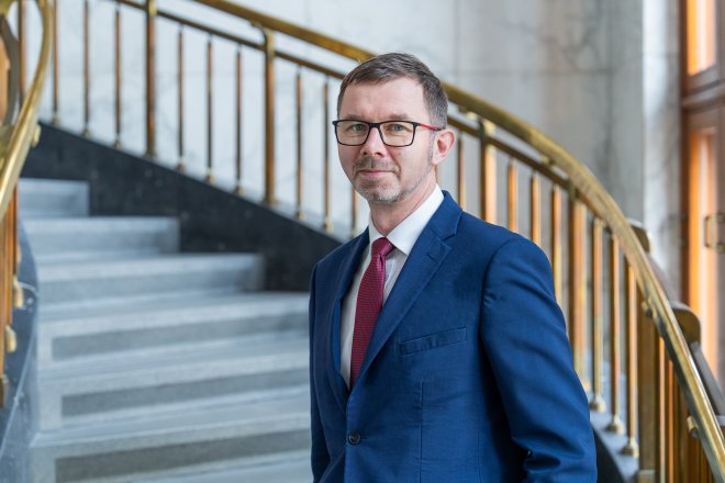 Vrchní ředitel sekce měnové ČNB Petr Sklenář
