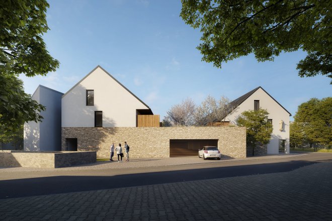 Vizualizace areálu Pod Žvahovem