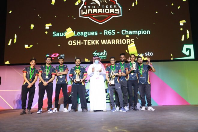Jeden z turnajů pořádaných v Saúdské Arábii Rainbow6