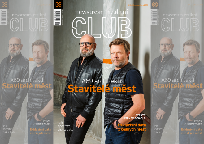 Investiční byt přestal být automatem na peníze. Vychází nový Realitní Club, s architekty z A69 na titulce
